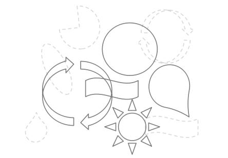 陽光、循環(huán)、綠色、科技因素構(gòu)成正能量科技新LOGO圖形聯(lián)想